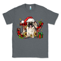 Charcoal Heather christmas joy pug Classic Tee - JahusDesignShop