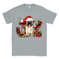 Heather Grey christmas joy pug Classic Tee - JahusDesignShop