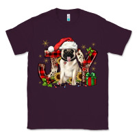 Plum christmas joy pug Classic Tee - JahusDesignShop