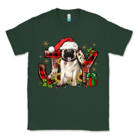 Sports Green christmas joy pug Classic Tee - JahusDesignShop