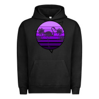 Pigment Black Flamingo Palm Urban Hoodie - Bettercallsaul