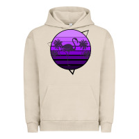 Pigment French Oak Flamingo Palm Urban Hoodie - Bettercallsaul
