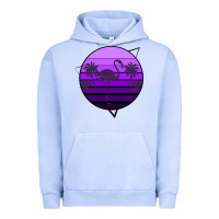 Pigment Grape Ice Flamingo Palm Urban Hoodie - Bettercallsaul