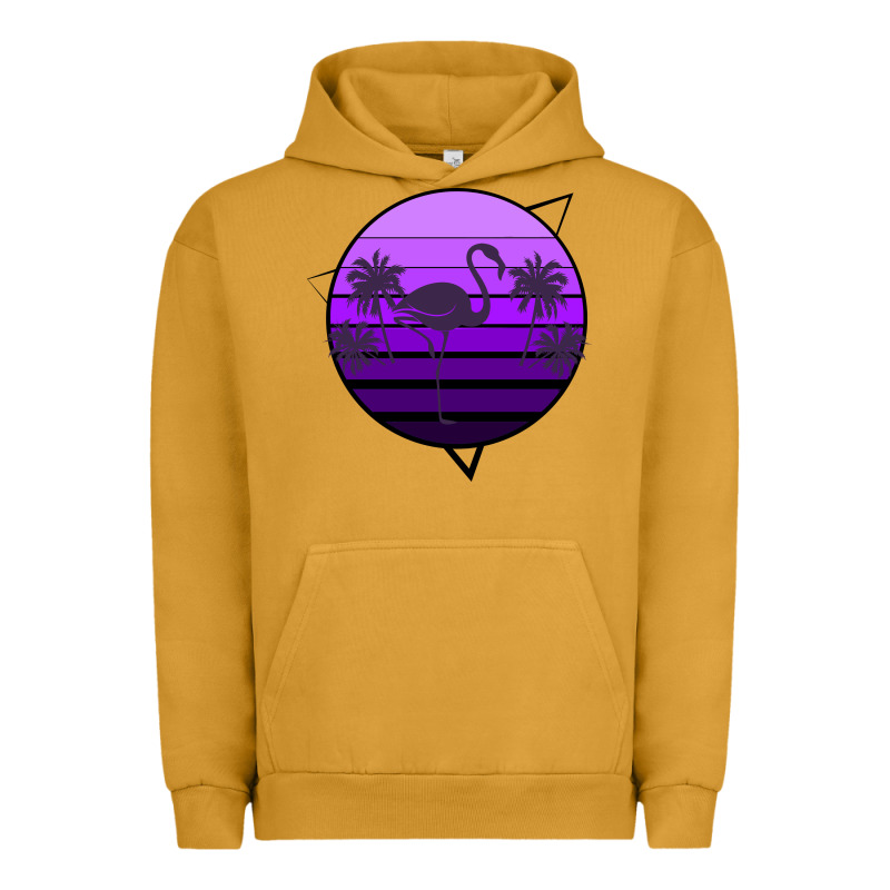 Flamingo Palm Urban Hoodie by Bettercallsaul | Teevron