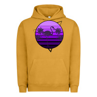 Pigment Peanut Butter Flamingo Palm Urban Hoodie - Bettercallsaul
