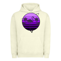 Pigment Pistachio Flamingo Palm Urban Hoodie - Bettercallsaul