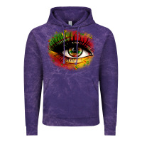 Cloud Purple juneteenth eye Vintage Hoodie - Zillion Design Studio