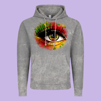 Vintage Hoodie juneteenth eye