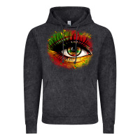 Vintage Black juneteenth eye Vintage Hoodie - Zillion Design Studio