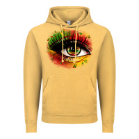 Vintage Mustard juneteenth eye Vintage Hoodie - Zillion Design Studio