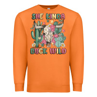 Carrot she kinda buck wild Premium Sweatshirt - MaliasSmallBusiness