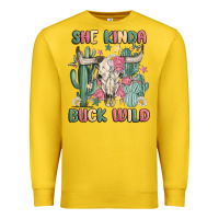 Lemon she kinda buck wild Premium Sweatshirt - MaliasSmallBusiness