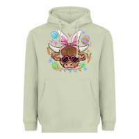 Matcha easter cow Heavyweight Hoodie - MaliasSmallBusiness