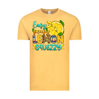 Vintage Mustard easy peasy lemon squezzy Vintage Tee - Zillion Design Studio