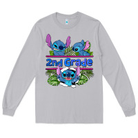 Moon Dust preview flower stitch 2nd grade Long Sleeve Tee - AdoDesignShop