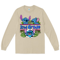 Mushroom preview flower stitch 2nd grade Long Sleeve Tee - AdoDesignShop