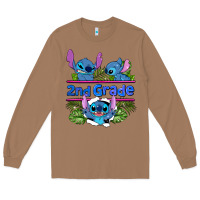 Toasted Coconut preview flower stitch 2nd grade Long Sleeve Tee - AdoDesignShop