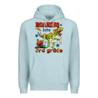 Blue Mist roaring into 3rd grade Premium Hoodie - BundleAndBundleShop