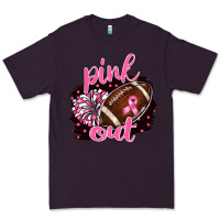 Plum pink out football Premium Tee - BarkalooDesign