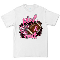 White pink out football Premium Tee - BarkalooDesign