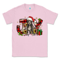 Bubblegum Pink Christmas joy pitbull Classic Tee - JahusDesignShop