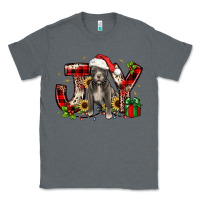Charcoal Heather Christmas joy pitbull Classic Tee - JahusDesignShop