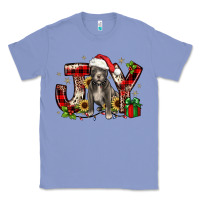 Colony Blue Christmas joy pitbull Classic Tee - JahusDesignShop