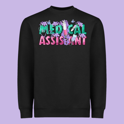 Medical Assistant Heavyweight Sweatshirt Designed By Texasbilliewilder