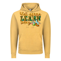 Vintage Mustard yall gonna learn today Vintage Hoodie - texasbilliewilder