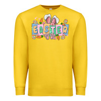 Lemon easter  rabbit Premium Sweatshirt - MaliasSmallBusiness