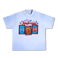 Grape Ice American mom Urban Heavy Tee - Neo Western