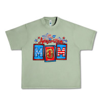 Oil Green American mom Urban Heavy Tee - Neo Western