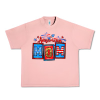Salmon American mom Urban Heavy Tee - Neo Western