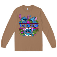 Toasted Coconut preview flower stitch 1st grade Long Sleeve Tee - AdoDesignShop