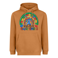 Meerkat autism awareness rainbow Heavyweight Hoodie - MaliasSmallBusiness
