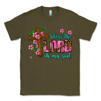 Army Green bless the lord oh my soul Classic Tee - AdoDesignShop