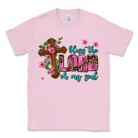 Bubblegum Pink bless the lord oh my soul Classic Tee - AdoDesignShop