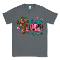 Charcoal Heather bless the lord oh my soul Classic Tee - AdoDesignShop