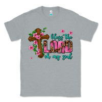 Heather Grey bless the lord oh my soul Classic Tee - AdoDesignShop