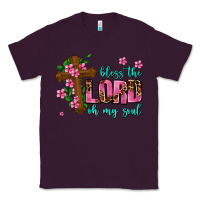Plum bless the lord oh my soul Classic Tee - AdoDesignShop