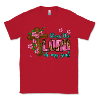 Red bless the lord oh my soul Classic Tee - AdoDesignShop