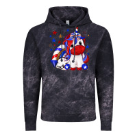 Cloud Black 4th of july american unicorn Vintage Hoodie - texasbilliewilder