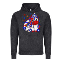 Vintage Black 4th of july american unicorn Vintage Hoodie - texasbilliewilder