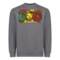Storm dad softball Heavyweight Sweatshirt - Zillion Design Studio