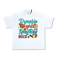 White pumpkin spice everything nice Urban Heavy Tee - HRA Design Shop