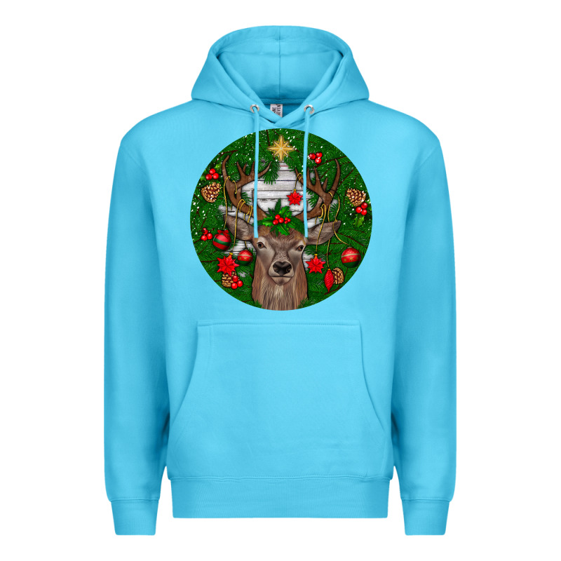 Deer Christmas Premium Hoodie by BundleAndBundleShop | Teevron