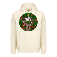 Tofu deer christmas Premium Hoodie - BundleAndBundleShop