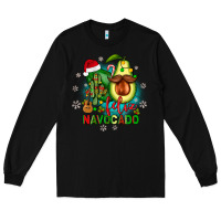 Black feliz navocado Long Sleeve Tee - JahusDesignShop