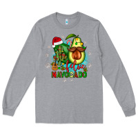 Heather Grey feliz navocado Long Sleeve Tee - JahusDesignShop