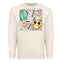 Sandshell retro easter Premium Sweatshirt - MaliasSmallBusiness